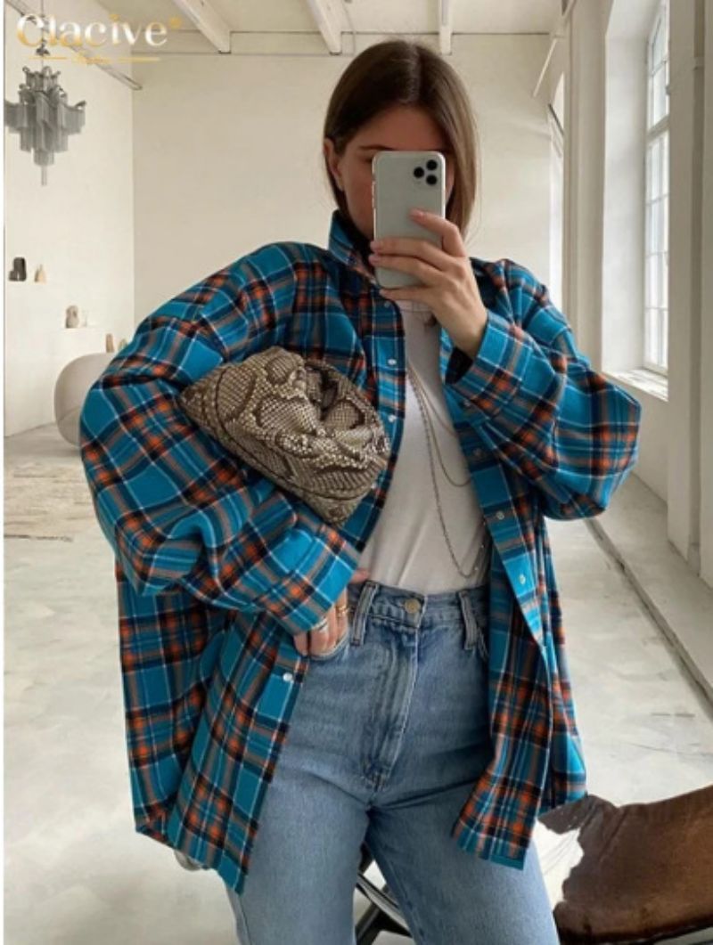 Fudus: Großes Karo-Flanellhemd