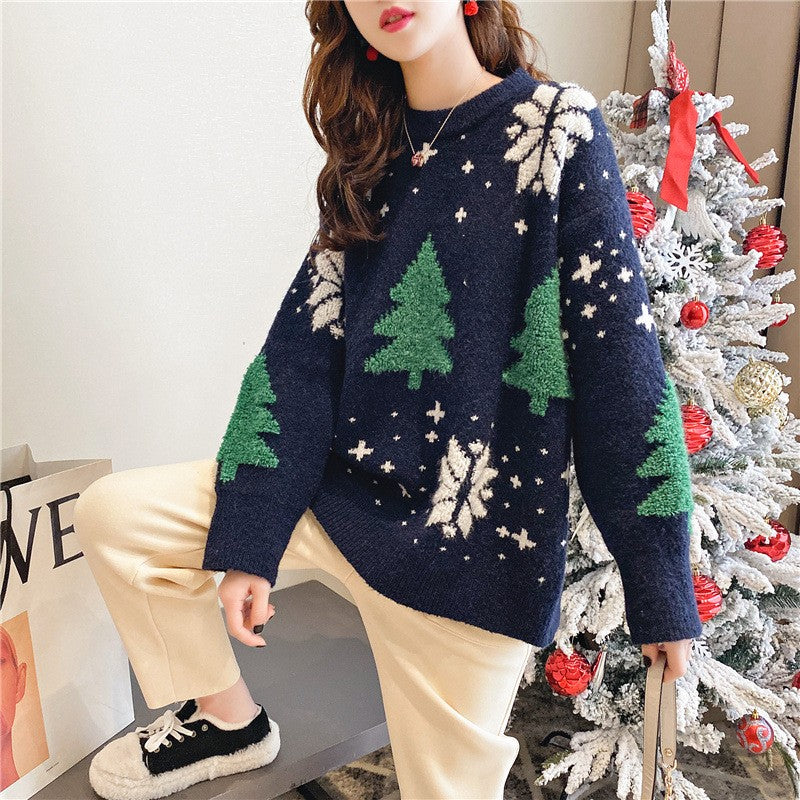 Weihnachtspullover – Warmer, Weicher Weihnachts-Pulli für die Festtage