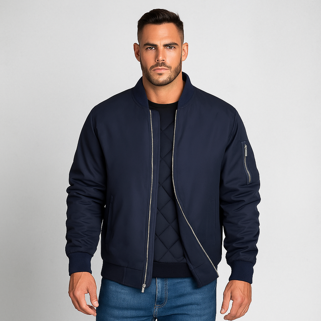 Krohn-e | Klassisches Bomberjacke für Herren