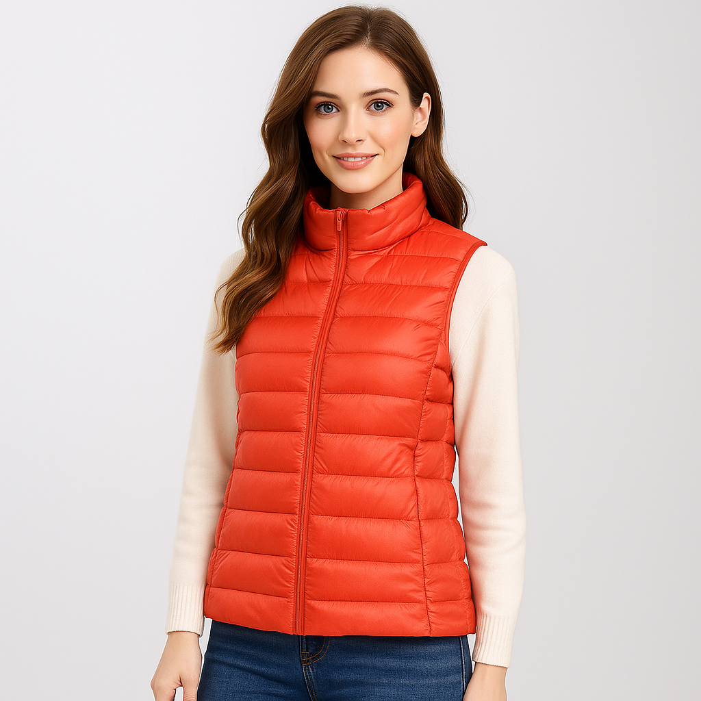 Krohn-e | Moderne leichte gesteppte Weste für Damen