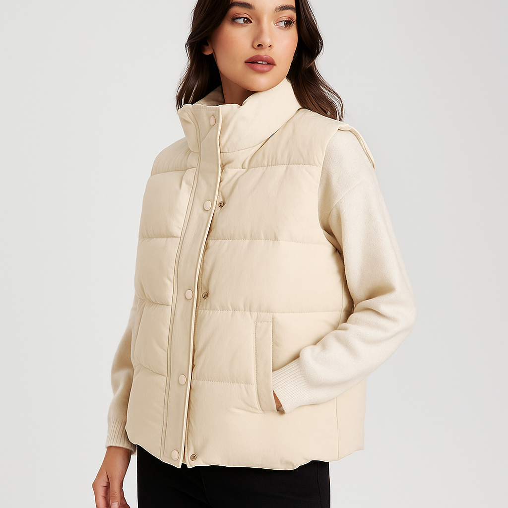 Krohn-e | Moderne, gestepptes Urban-Gilet für Frauen Esmira