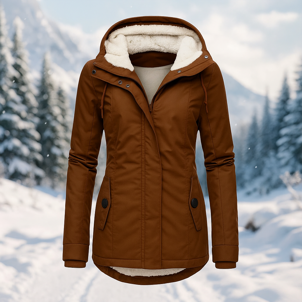 Krohn-e | Wintersteppmantel mit warmer Fütterung Stephanie