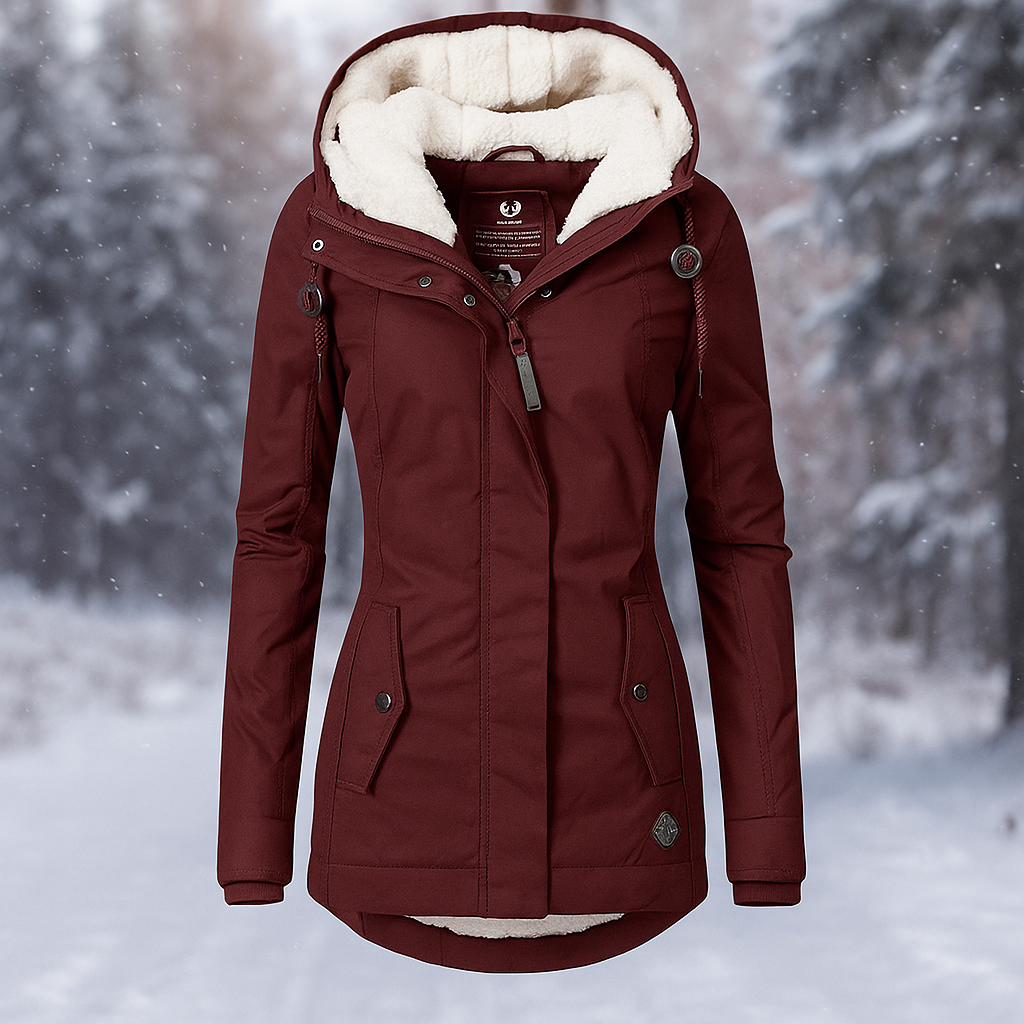 Krohn-e | Wintersteppmantel mit warmer Fütterung Stephanie