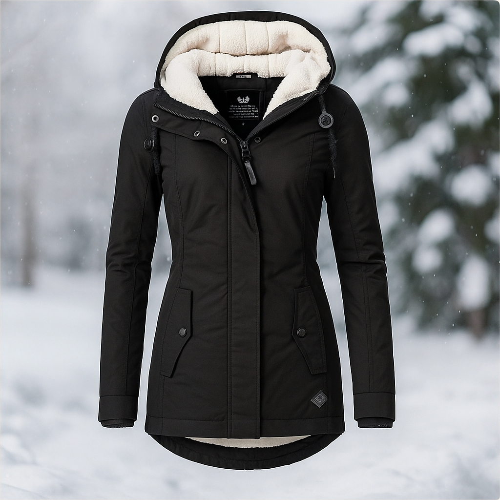 Krohn-e | Wintersteppmantel mit warmer Fütterung Stephanie