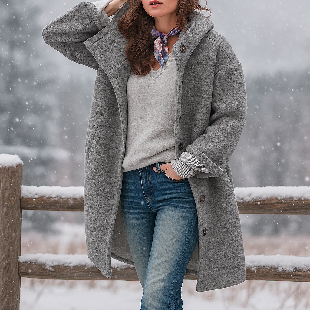 Krohn-e | Hochwertige Freizeit-Winterjacke für Damen