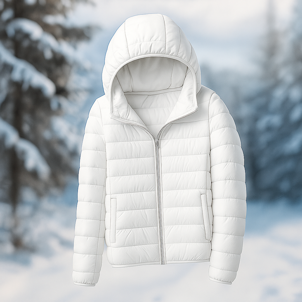 Krohn-e | Leichte gepolsterte Jacke mit vielseitiger Kapuze