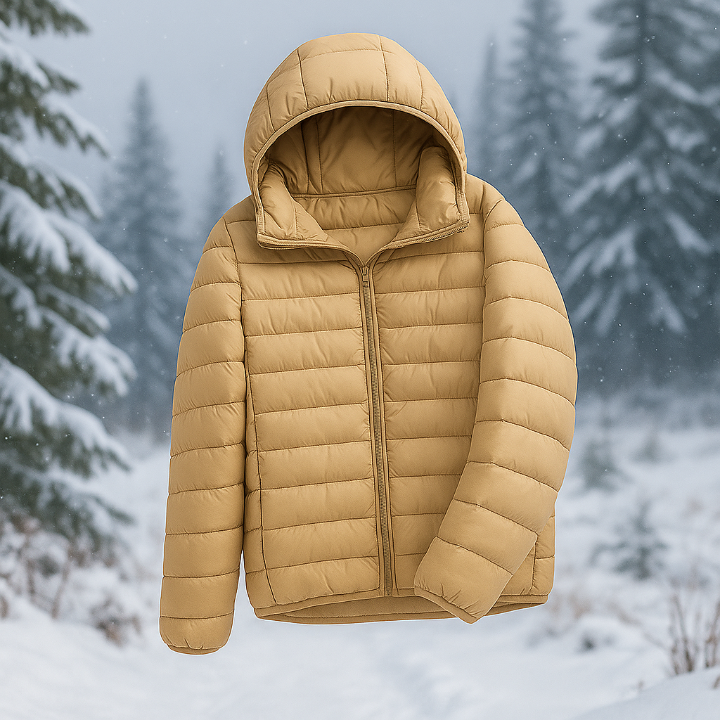 Krohn-e | Leicht wattierte Jacke mit vielseitiger Kapuze Nora