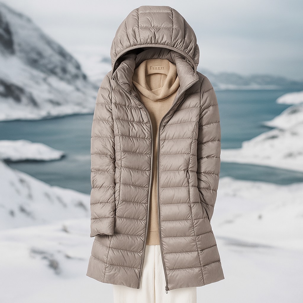 Krohn-e | Steppmantel mit Kapuze für Damen Marenne