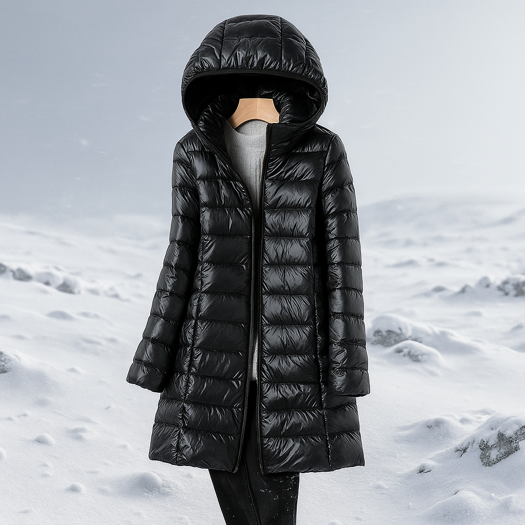 Krohn-e | Steppmantel mit Kapuze für Damen Marenne