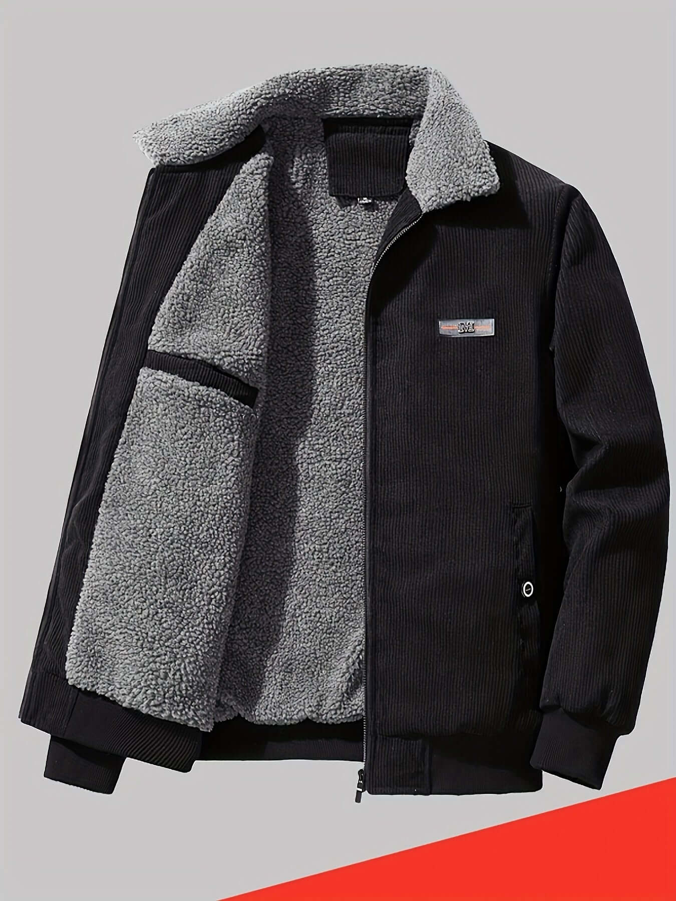 Krohn-e | Herren Warme Winterjacke - Dicke Steppjacke