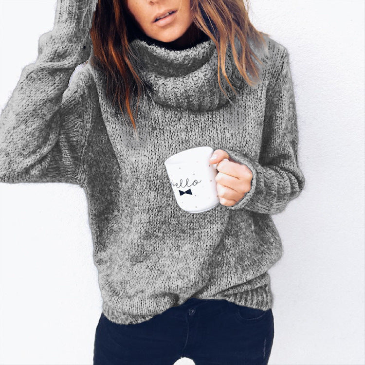 Damen Kuscheliger Rollkragenpullover aus weichem Strick Krohn-e