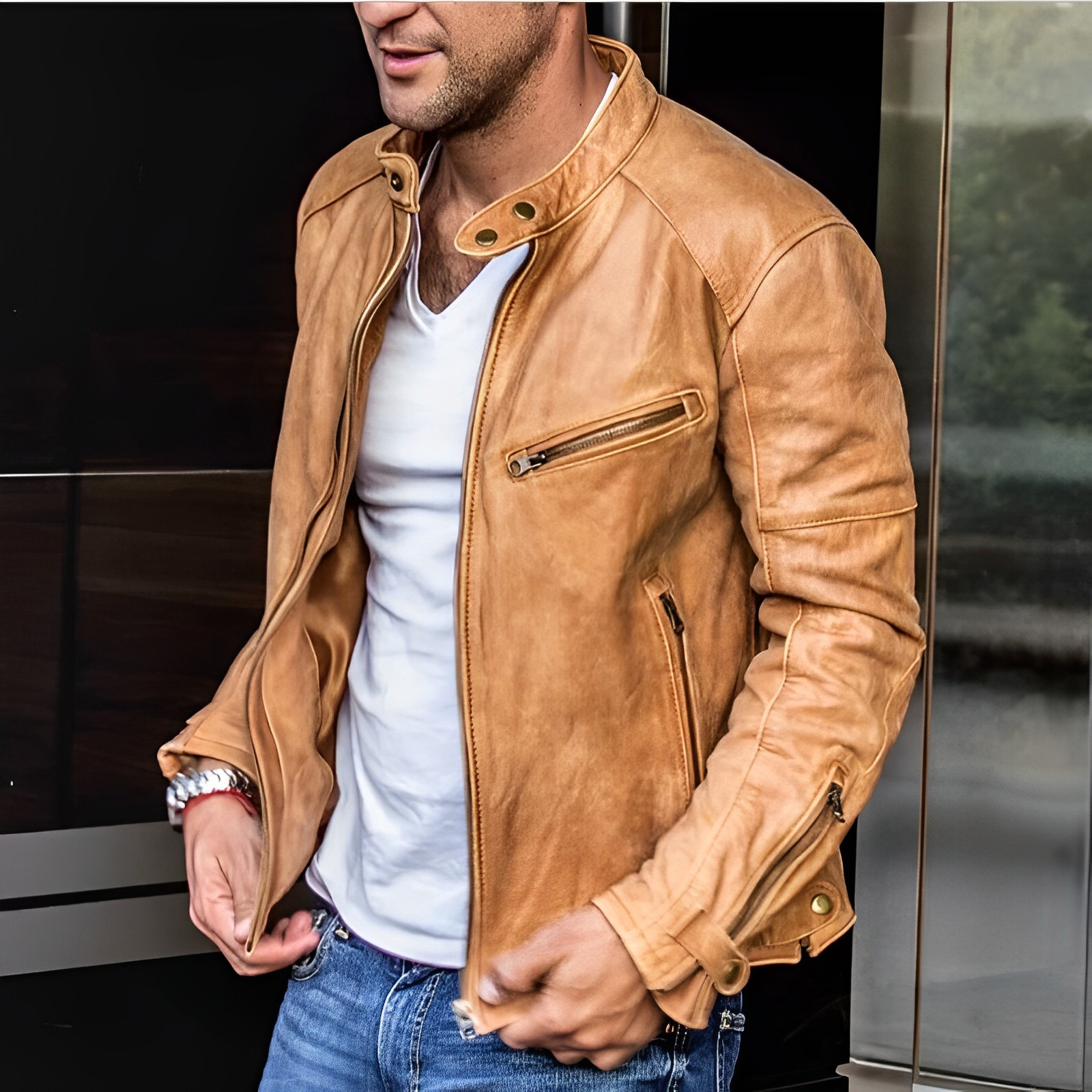 Krohn-e | Lederjacke für Alle Jahreszeiten