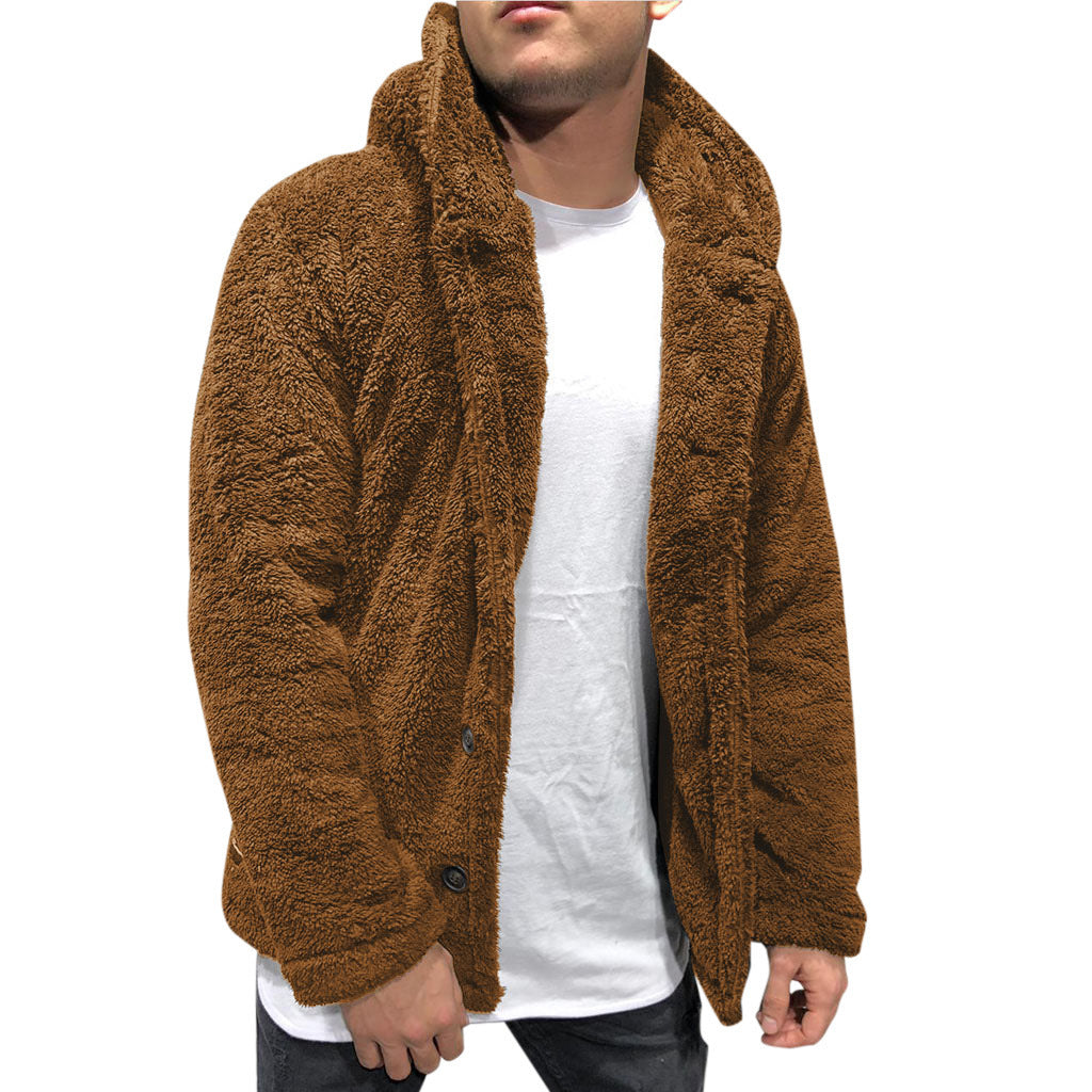 Herren kuschelige Fleecejacke Krohn-e
