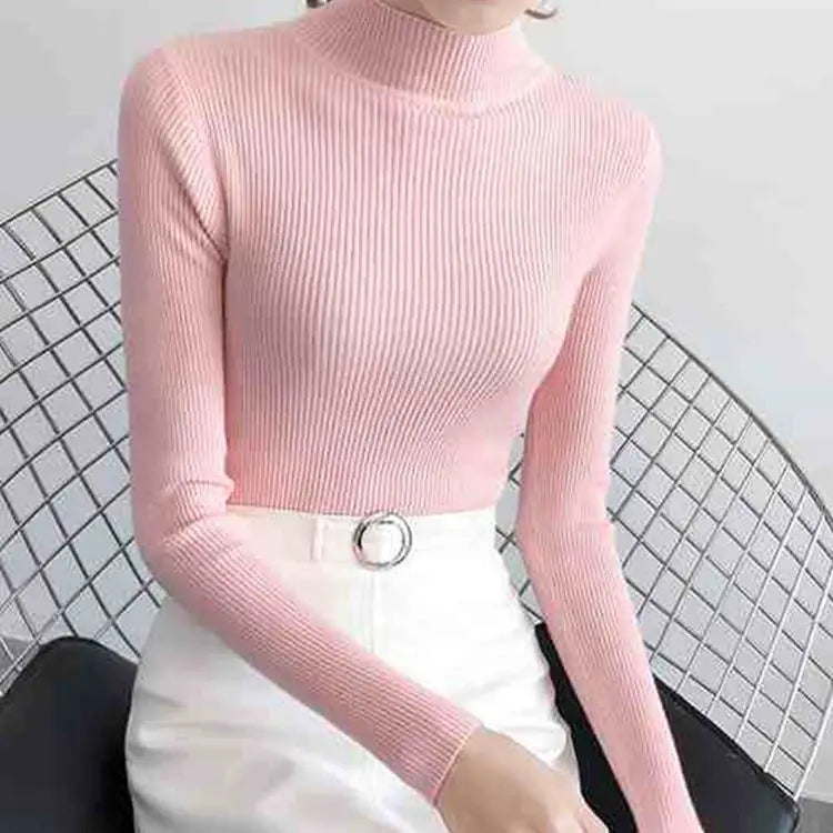 Krohn-e | gerippter Wollpullover für Damen