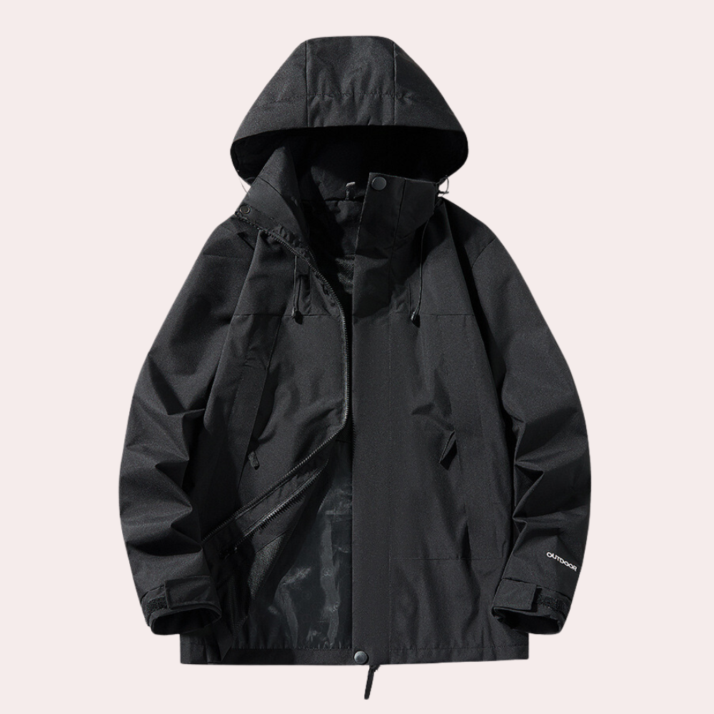 Leichte Herrenjacke JAMES mit trendiger Kapuze