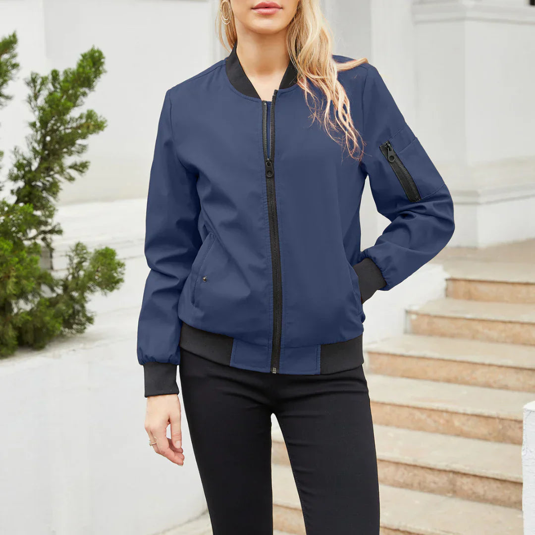Avelena Damen Bomberjacke: lässiger Style