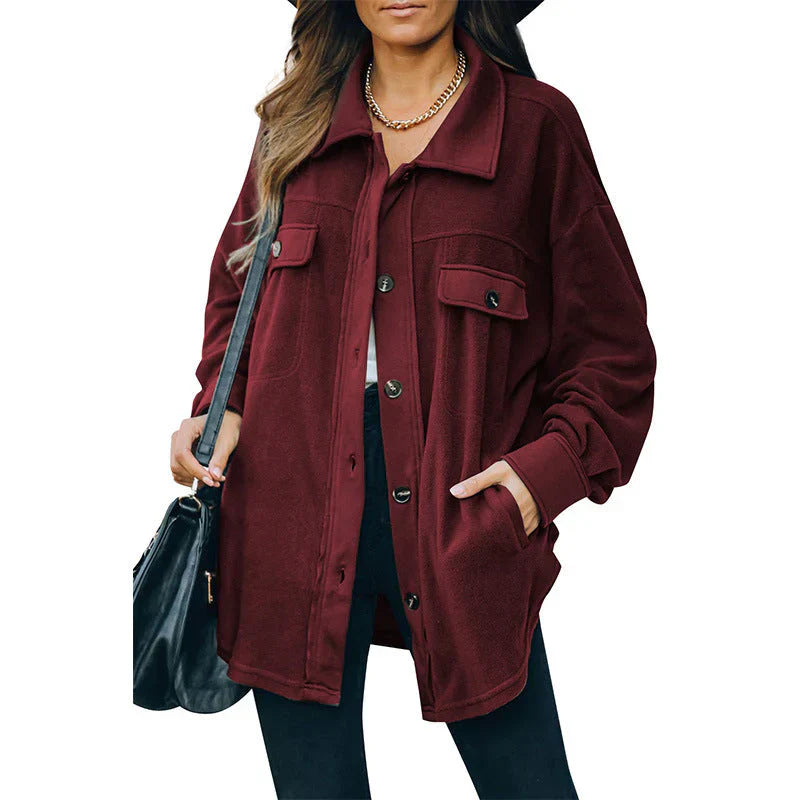 Krohn-e | Fleece-Knopf-Jacke