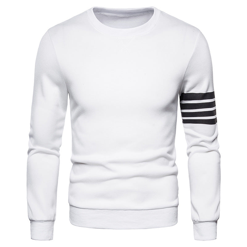 Herren modischer Sweatshirt mit sportlichem Streifen-Design Krohn-e