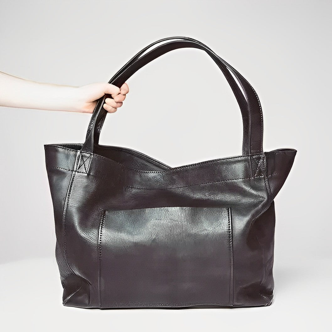 Graciela: Vintage Leder Schultertasche