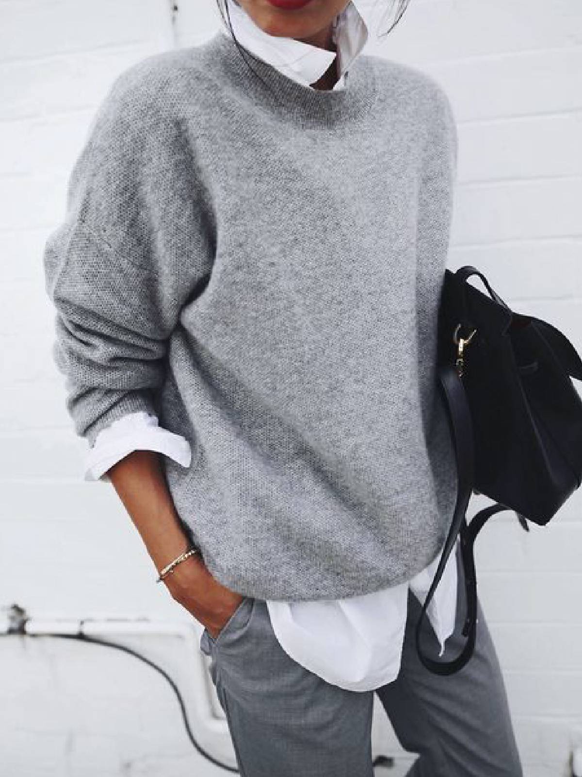 Krohn-e | Weicher und wärmer Pullover