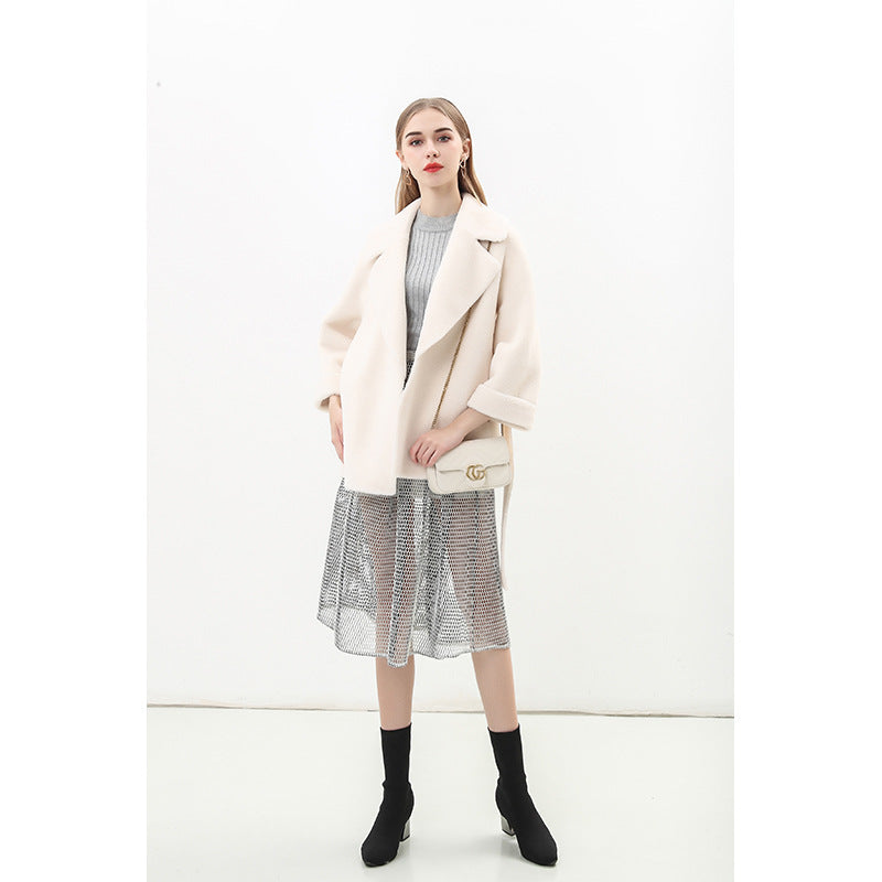 Damen Modische Manteljacke im Oversized-Stil Krohn-e