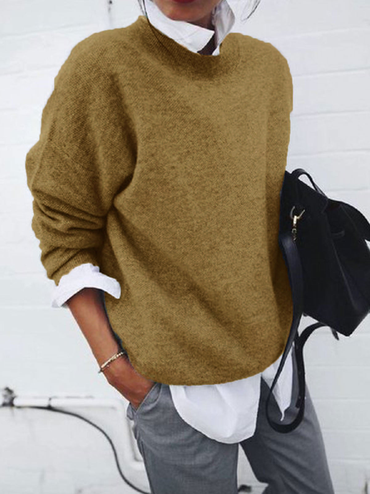Krohn-e | Weicher und wärmer Pullover