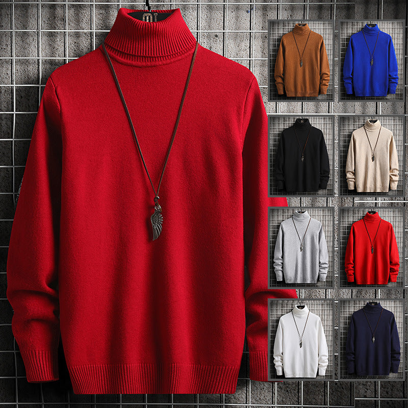 Herren Rollkragenpullover aus hochwertiger Strickware mit lässiger Passform Krohn-e