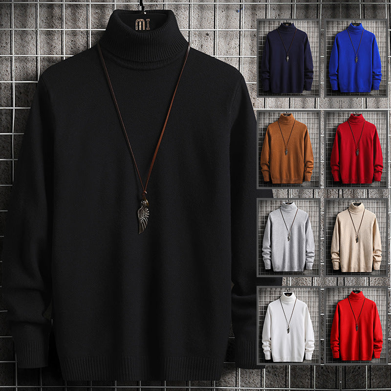 Herren Rollkragenpullover aus hochwertiger Strickware mit lässiger Passform Krohn-e