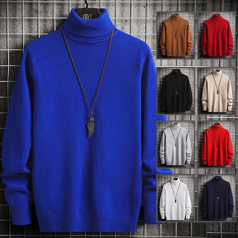 Herren Rollkragenpullover aus hochwertiger Strickware mit lässiger Passform Krohn-e