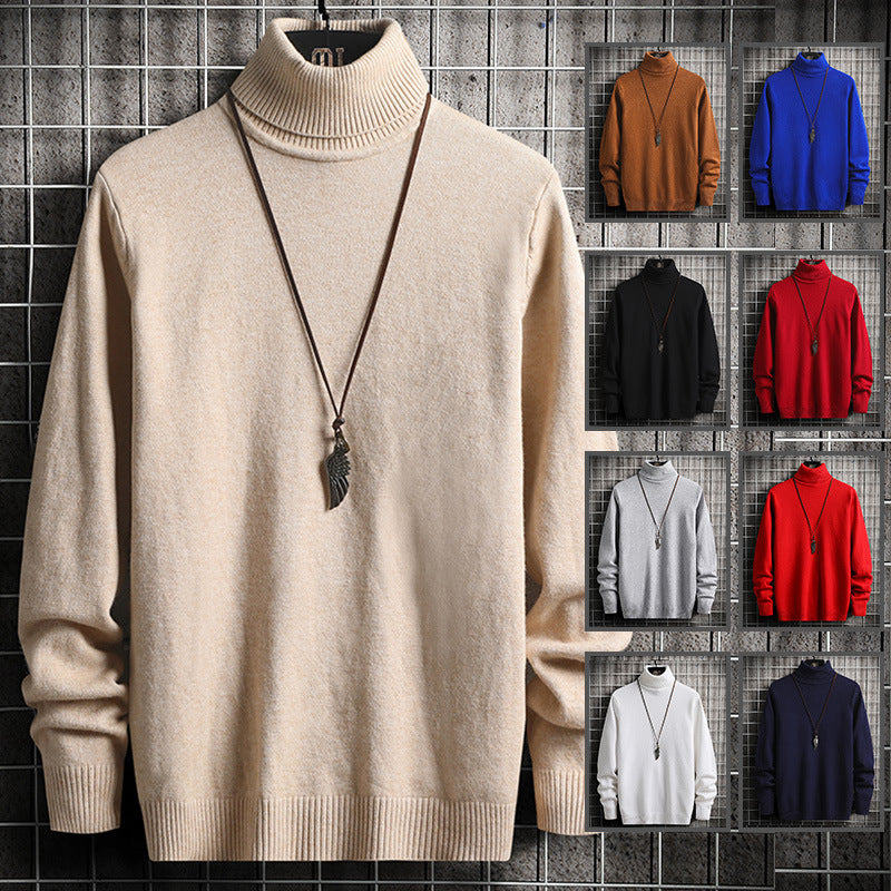 Herren Rollkragenpullover aus hochwertiger Strickware mit lässiger Passform Krohn-e