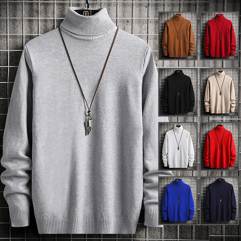 Herren Rollkragenpullover aus hochwertiger Strickware mit lässiger Passform Krohn-e
