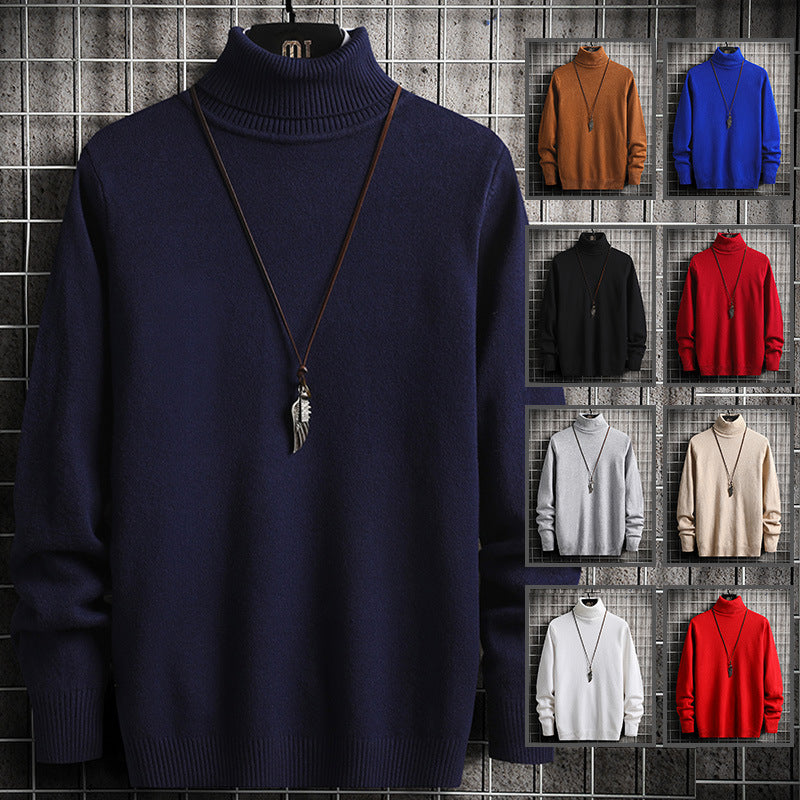 Herren Rollkragenpullover aus hochwertiger Strickware mit lässiger Passform Krohn-e