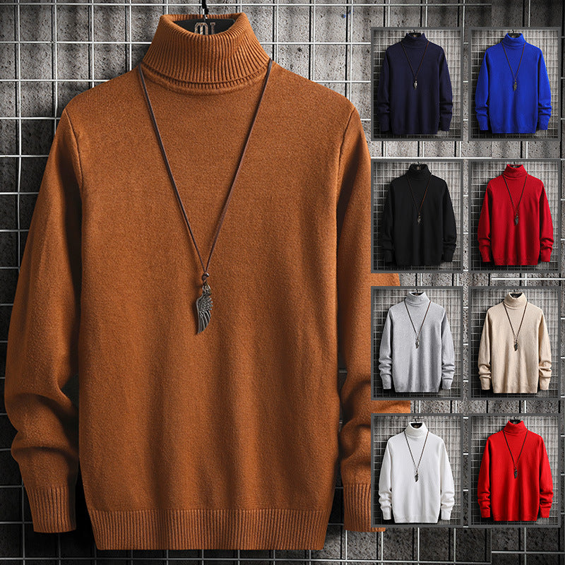 Herren Rollkragenpullover aus hochwertiger Strickware mit lässiger Passform Krohn-e
