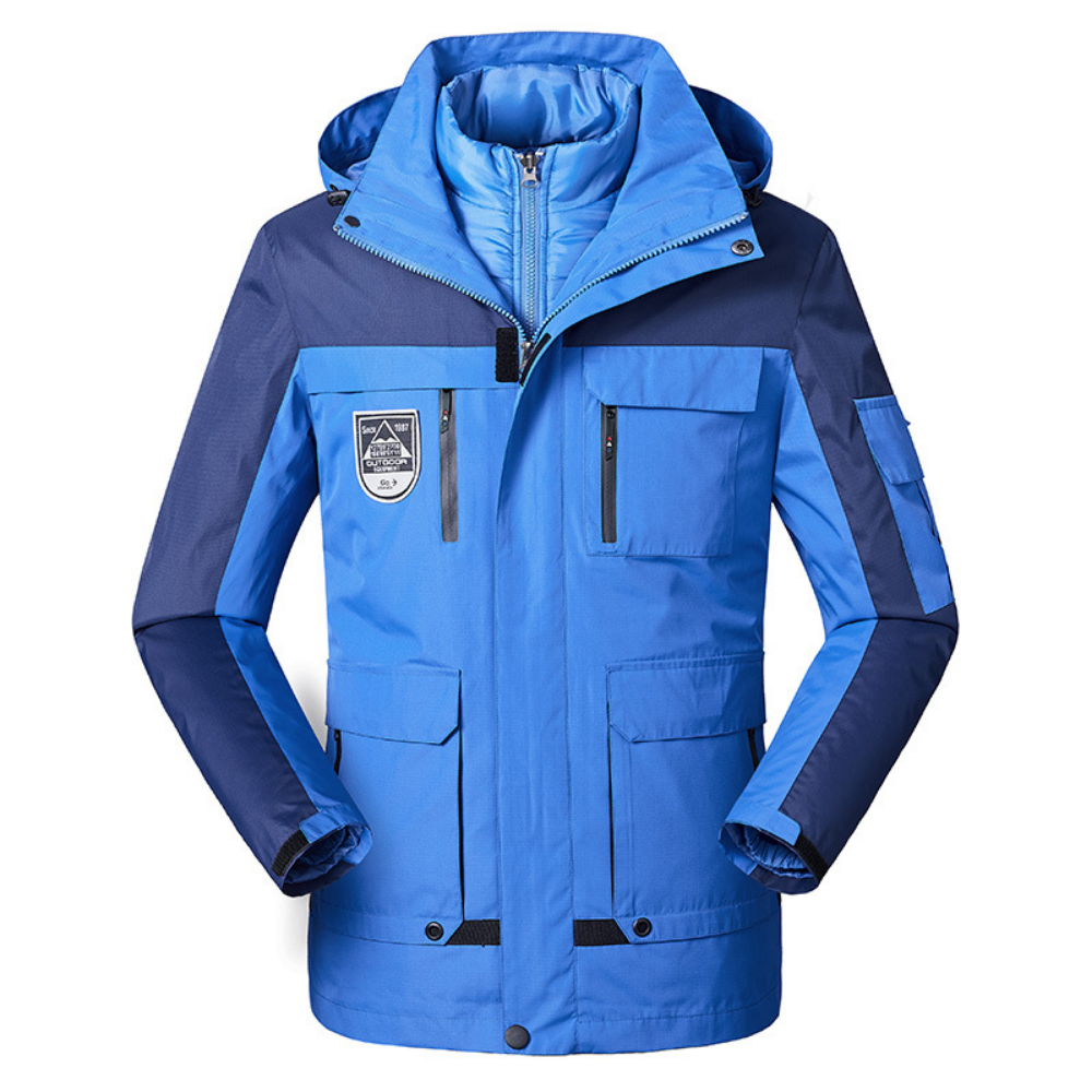 Krohn-e | Gestepptes Double-Jacket - Veil