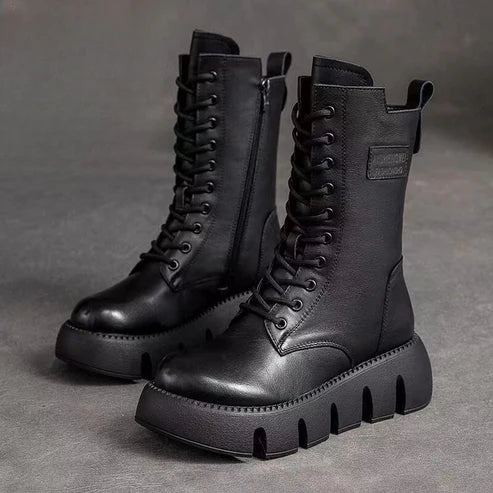 Krohn-e | Dick-Sohlige Vintage-Stiefel