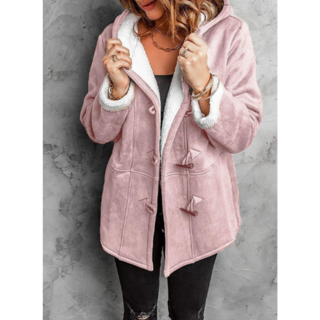 Krohn-e | Damen Warme Kapuze Jacke - Winter