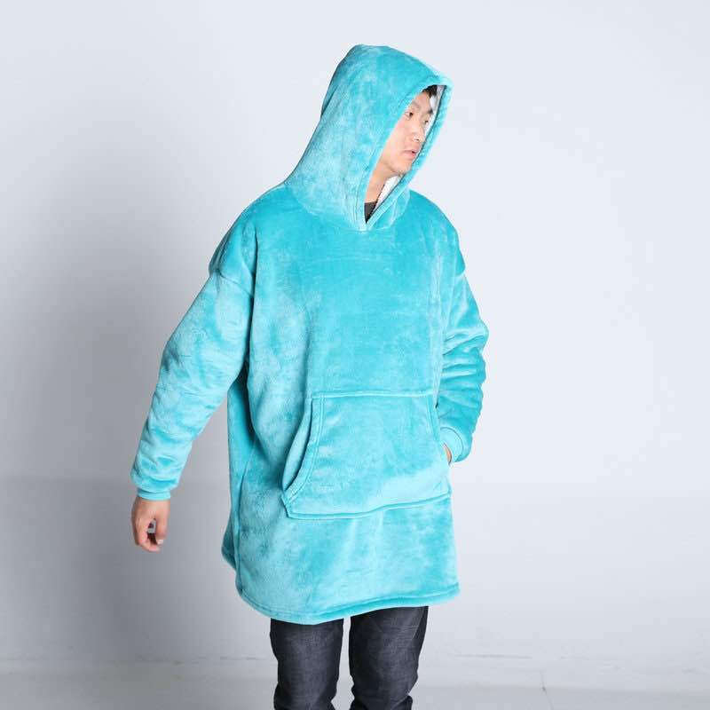 Damen Großer Kapuzenpullover mit kuscheligem Fleece und praktischen Taschen Krohn-e