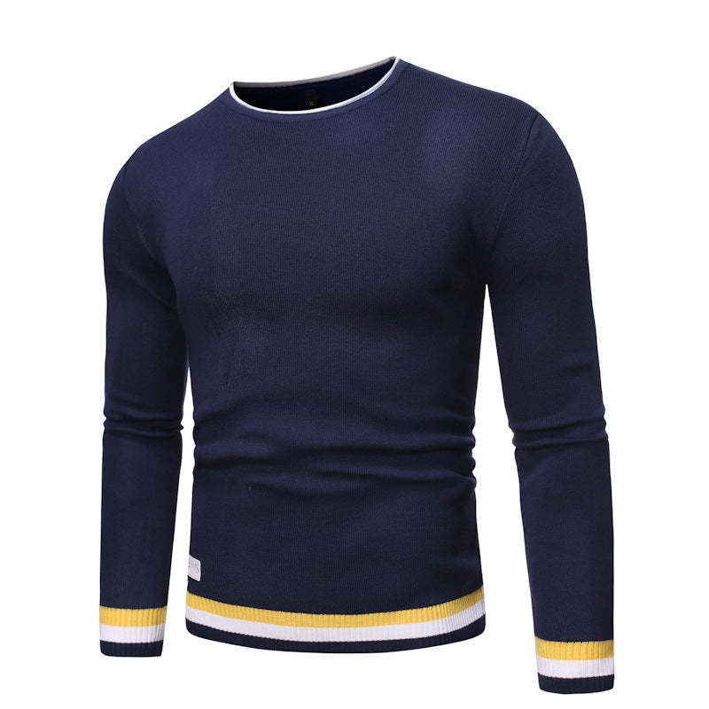 Herren Feinstrickpullover mit maritimen Akzenten Krohn-e
