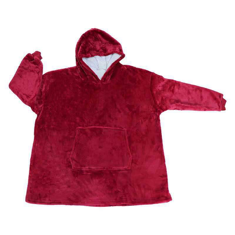 Damen Großer Kapuzenpullover mit kuscheligem Fleece und praktischen Taschen Krohn-e