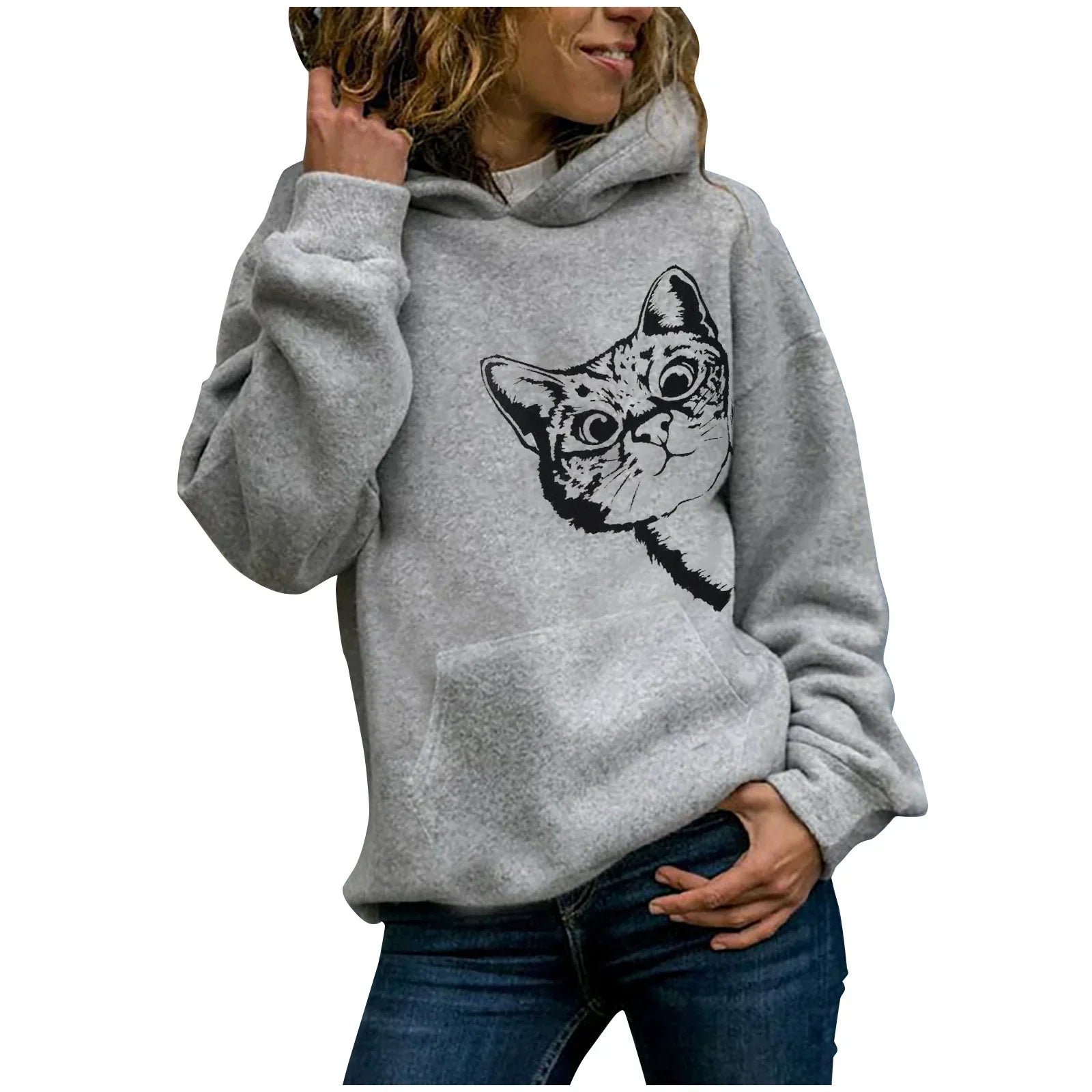 Krohn-e | Kapuzenpullover im Übergrößen-Fit für Bequemen Stil