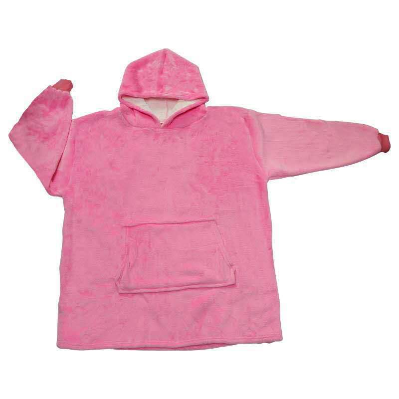 Damen Großer Kapuzenpullover mit kuscheligem Fleece und praktischen Taschen Krohn-e
