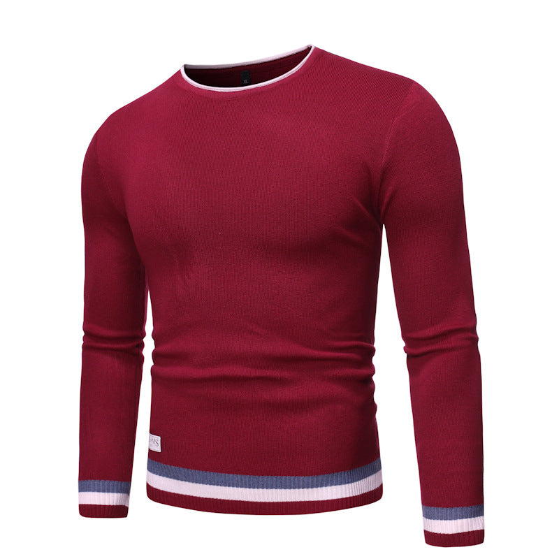 Herren Feinstrickpullover mit maritimen Akzenten Krohn-e