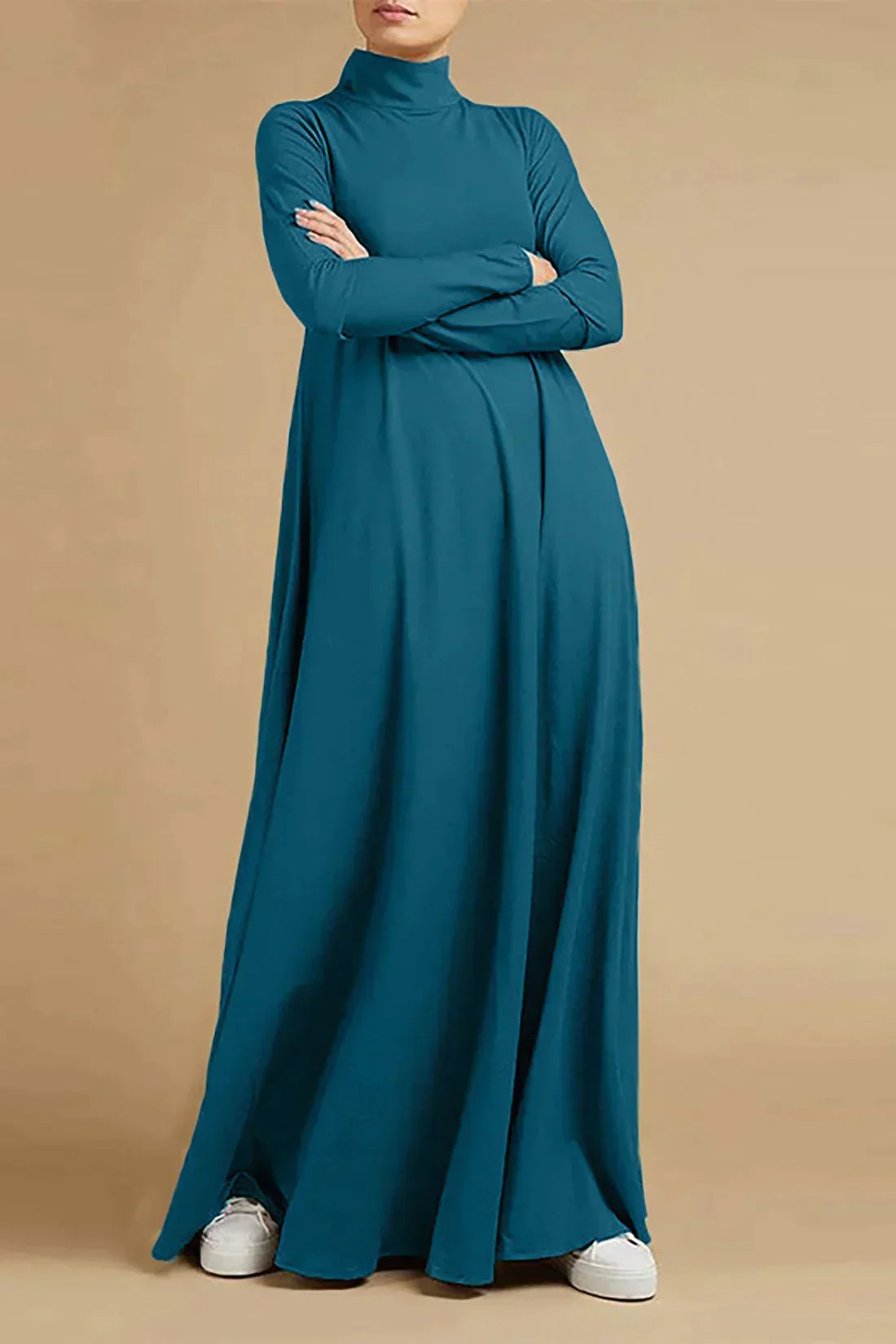 Elegantes langes Kleid aus Jade