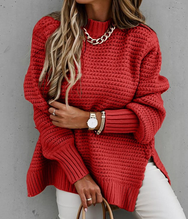 Damen Kuscheliger Strickpullover mit modischem Strukturmuster Krohn-e