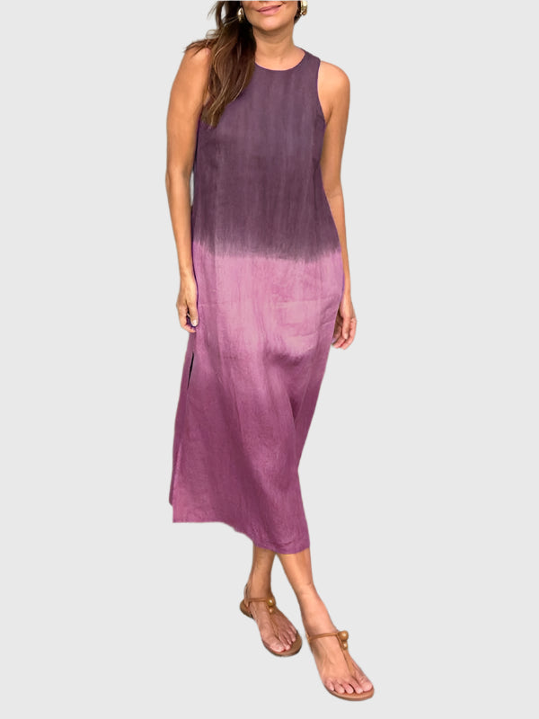 KROHN-E Damen Kleid Bedruckt Schmeichelhafte Passform Vielseitiges Design