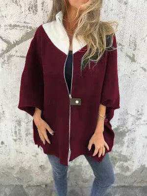 Krohn-e | Stehkragenjacke mit Halbem Reißverschluss