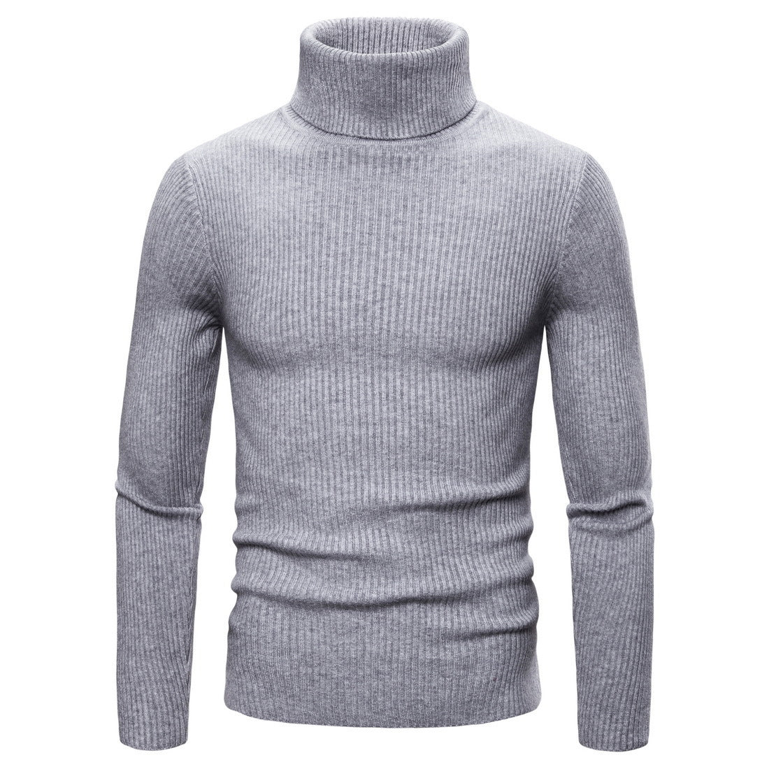 Herren modischer Rollkragenpullover aus hochwertigem Strick Krohn-e