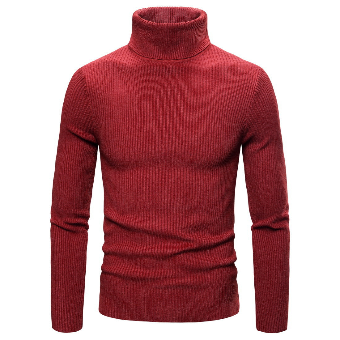 Herren modischer Rollkragenpullover aus hochwertigem Strick Krohn-e