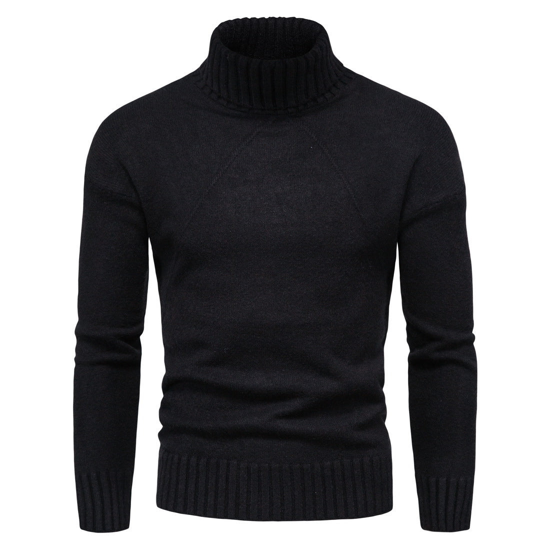 Damen Hochwertiger Rollkragenpullover mit luxuriösem Strickmuster Krohn-e