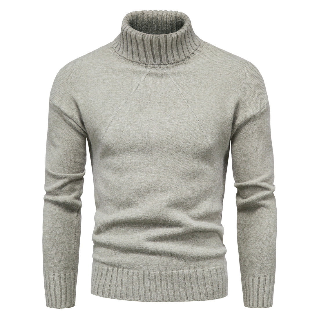 Damen Hochwertiger Rollkragenpullover mit luxuriösem Strickmuster Krohn-e